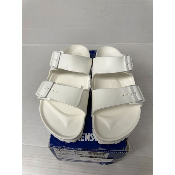 -885 Birkenstock Regular Fit, Arizona White-EU-40, US-9 Womens - Picture 3 of 5